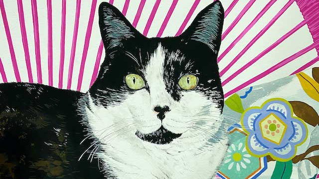 Cat Portrait by Chris Chun