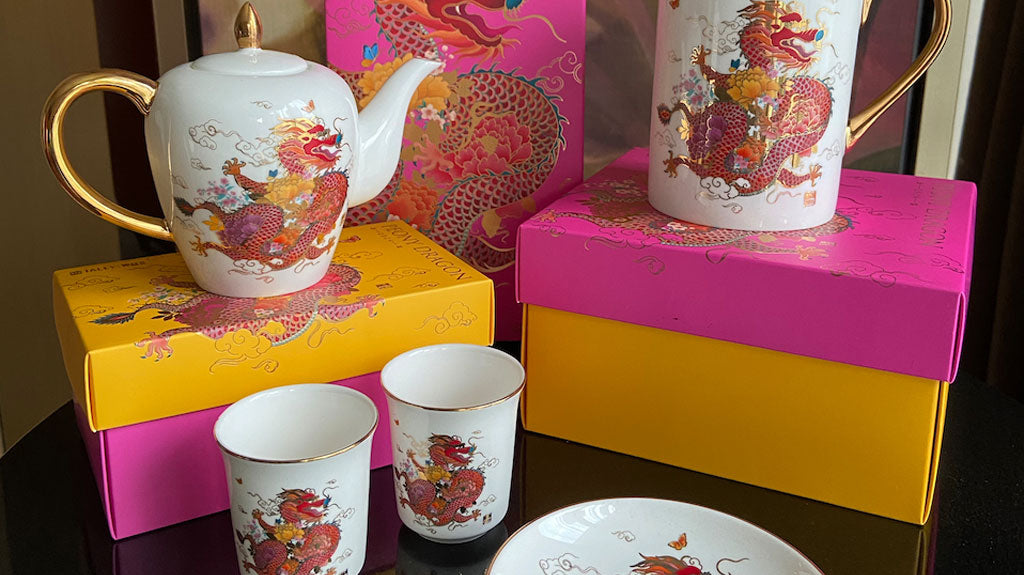 2024 'Peony Dragon' Teaware