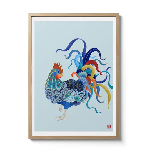 'Rooster' Print