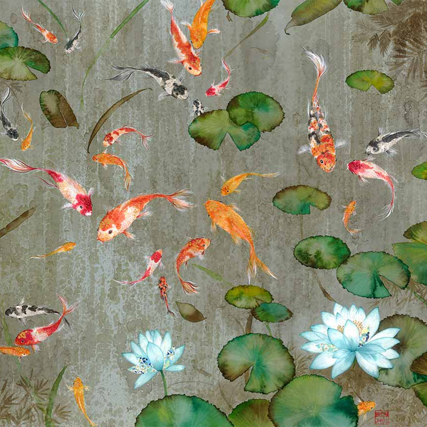 At the Chedi Fine Art Print by Artist Chris Chun. Printed on Handcrafted Japanese Awagami Bamboo Paper. Framed/ Unframed.