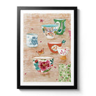 Tea Fine Art Print by Artist Chris Chun