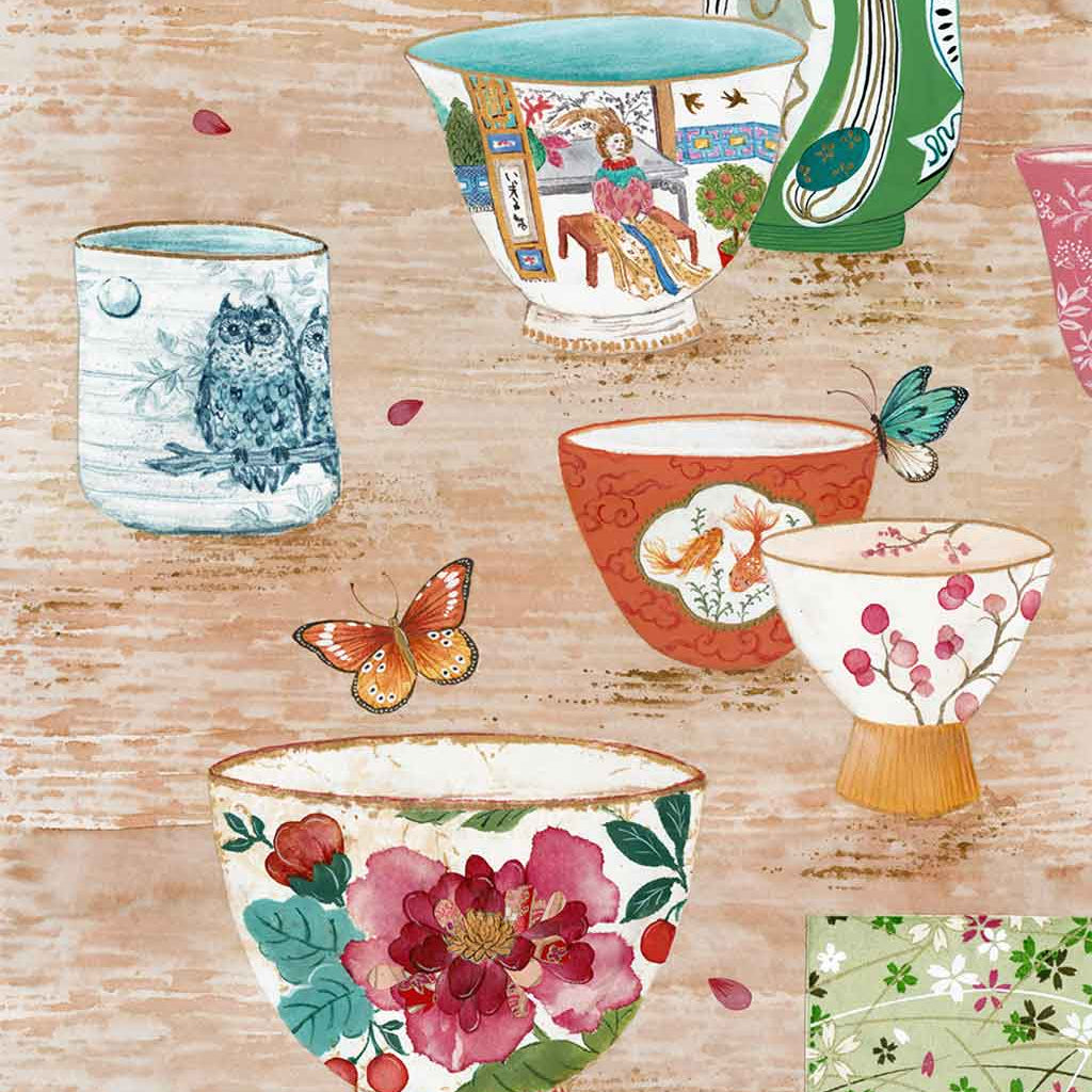 Tea Fine Art Print by Artist Chris Chun