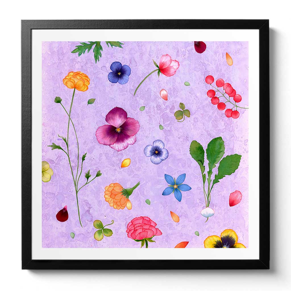 Herb Garden Fine Art Print by Artist Chris Chun