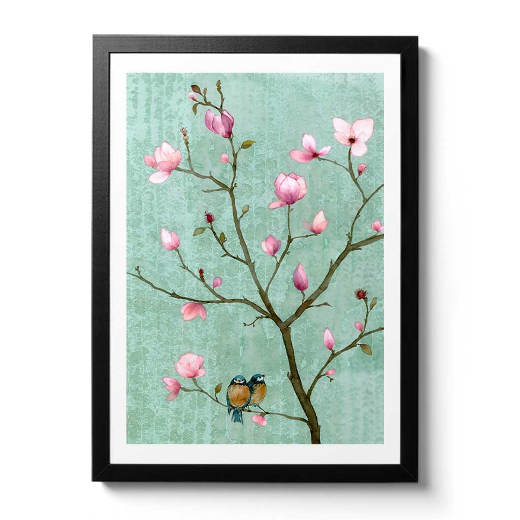 Magnolia Moment Fine Art Print by Artist Chris Chun