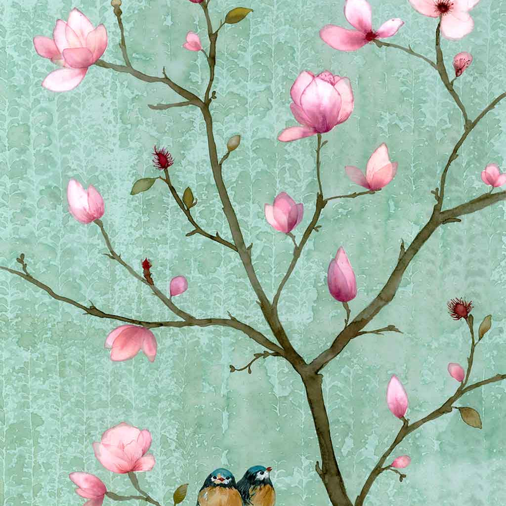 Magnolia Moment Fine Art Print by Artist Chris Chun