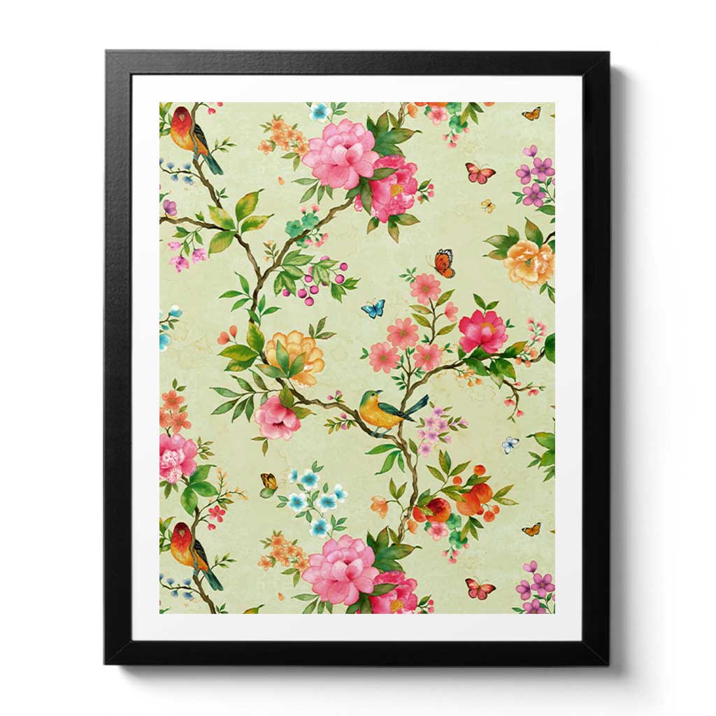 Chinoiserie inspired Fine Art Prints and Wall Art by Artist Chris Chun.