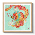 Featuring the 12 animals of the Chinese Lunar Calendar, Australian Chinese artist Chris Chun has created a colourful and whimsical series of paintings that uniquely capture the personality trait of each zodiac animal. The Dragon is the 5th animal of the Zodiac.
