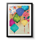 Lanterns Indochine Fine Art Print by Artist Chris Chun