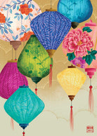 Lanterns Indochine Fine Art Print by Artist Chris Chun