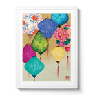Lanterns Indochine Fine Art Print by Artist Chris Chun