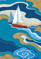 Sail Indochine Fine Art Print by Artist Chris Chun