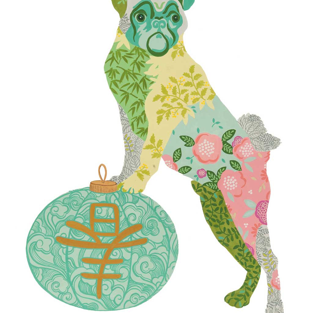 Earth Dog is a special artwork created by Australian Chinese Artist Chris Chun to commemorate 2018 Year of the Earth Dog.