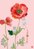 Chinese Zodiac Rat Fine Art Print by Australian Chinese Artist Chris Chun. The perfect gift for those born in 1924, 1936, 1948, 1960, 1972, 1984, 1996, 2008, 2020 as they have been created to bring good fortune, health and prosperity to their owners!