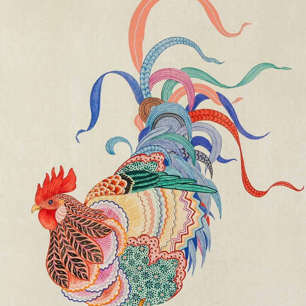 Chinese Zodiac Rooster Fine Art Print by Australian Chinese Artist Chris Chun. The perfect gift for those born in 1933, 1945, 1957, 1969, 1981, 1993, 2005, 2017 as they have been created to bring good fortune, health and prosperity to their owners!