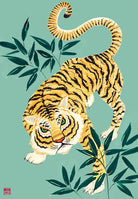 Chinese Zodiac Tiger Artwork by Chris Chun