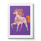 Chinese Zodiac Horse Fine Art Print. Available Framed/ Unframed. A unique and ideal present for those born in Year of the Horse -  1930, 1942, 1954, 1966, 1978, 1990, 2002, 2014, 2026