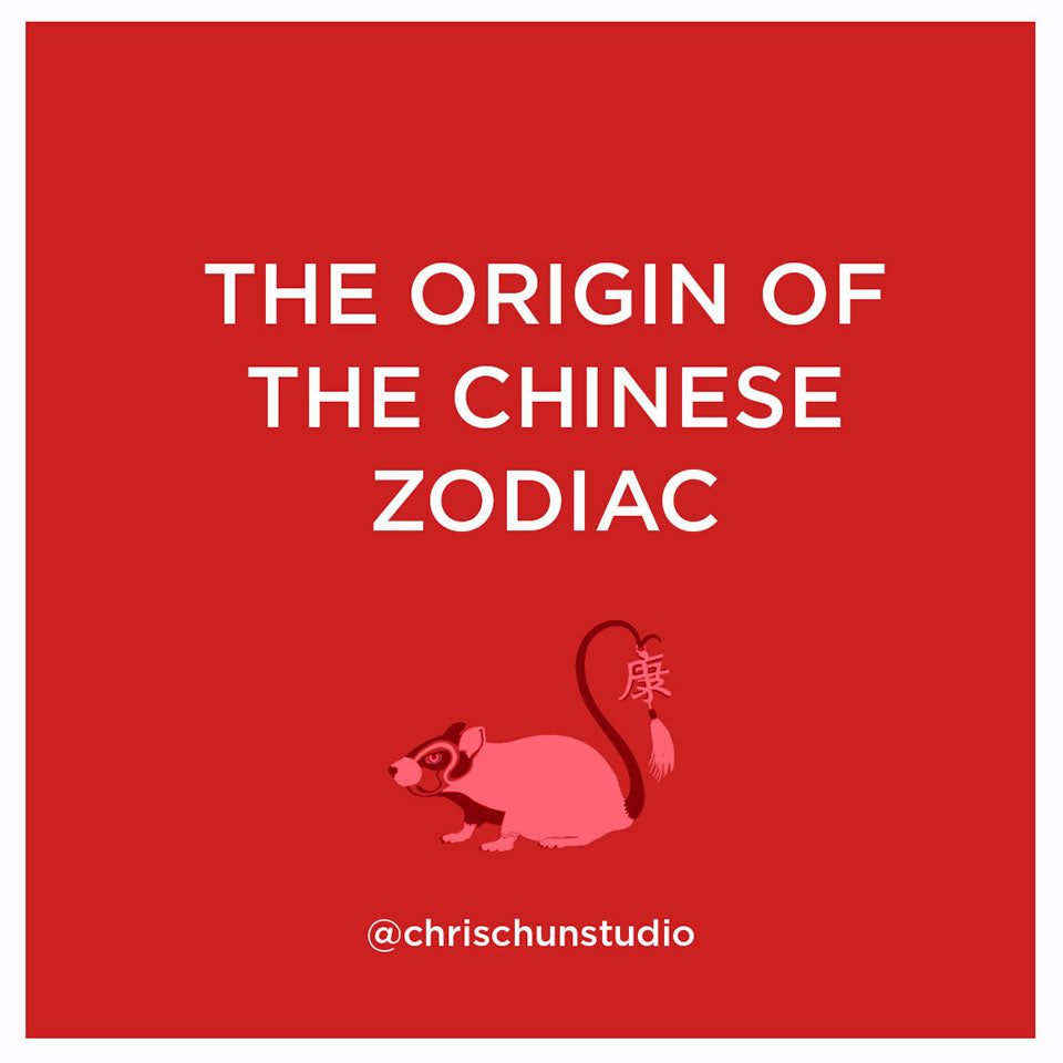 The Origin of the Chinese Zodiac Art by Chris Chun