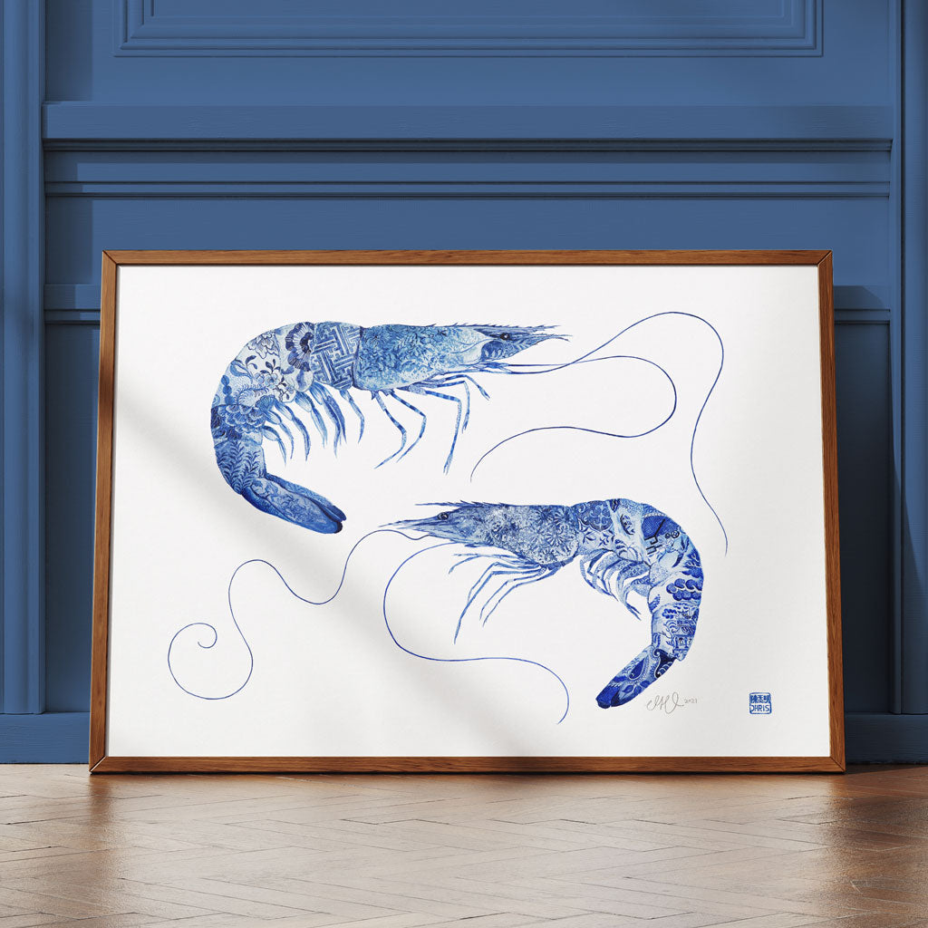 'Into The Blue' Original Paintings