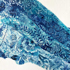 Close-up of a blue patterned cuttlefish