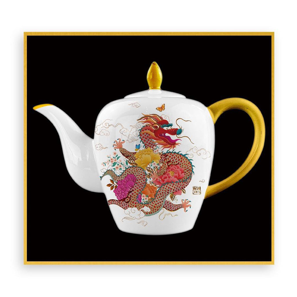 Peony Dragon Teapot