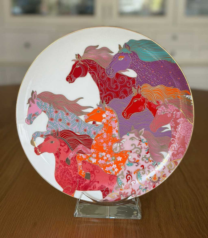'Galloping Horses' 10" Plate
