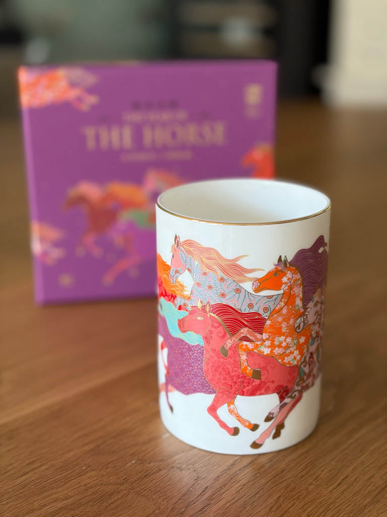 Detailed View of Horse Fine Bone China Mug.