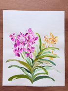 Ink Painting on Japanese Washi Paper