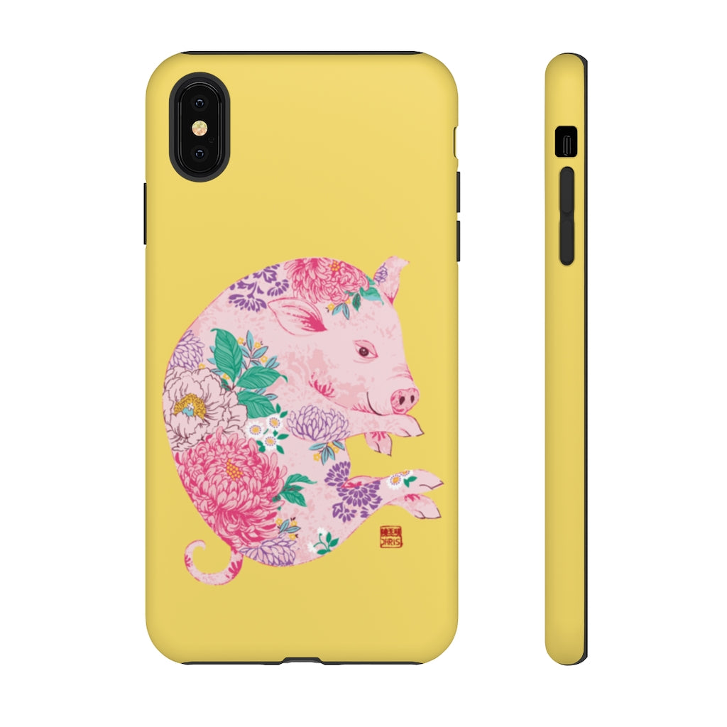 Chinese Zodiac iPhone Case and Chinese Zodiac Samsung Phone Cover featuring 12 Chinese Zodiac Animals. Impact resistant tough Chinese Astrology mobile phone case. Supports wireless charging. Designer mobile phone case made in the USA.