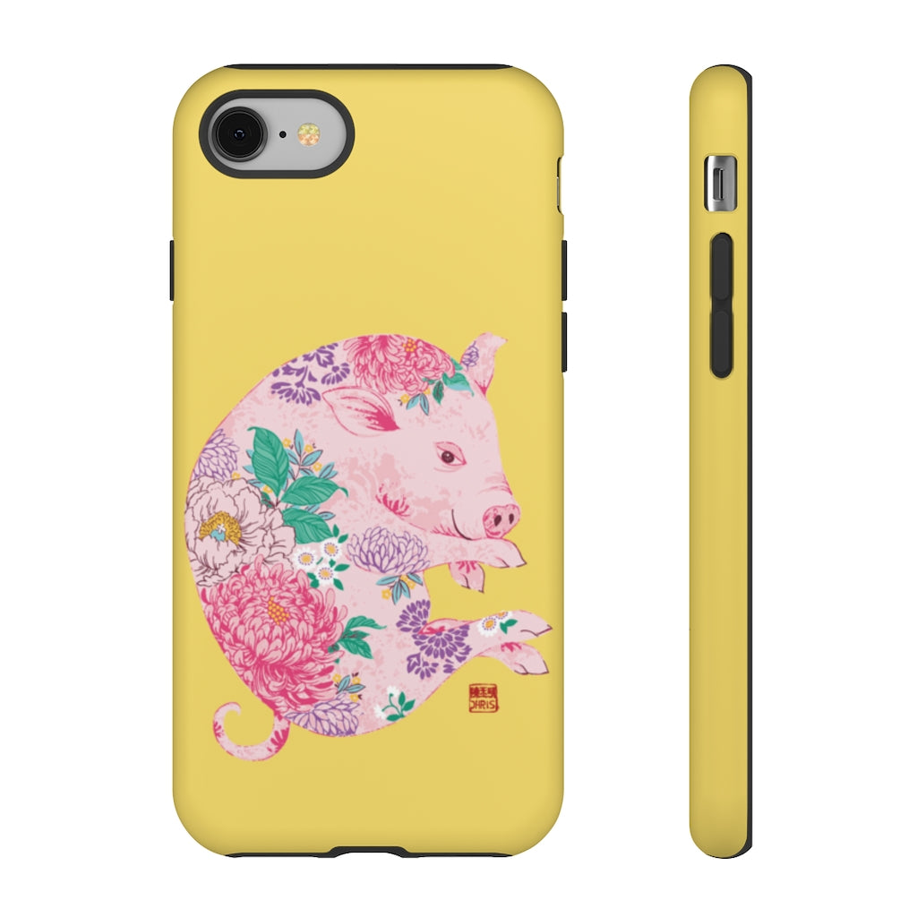 Chinese Zodiac iPhone Case and Chinese Zodiac Samsung Phone Cover featuring 12 Chinese Zodiac Animals. Impact resistant tough Chinese Astrology mobile phone case. Supports wireless charging. Designer mobile phone case made in the USA.