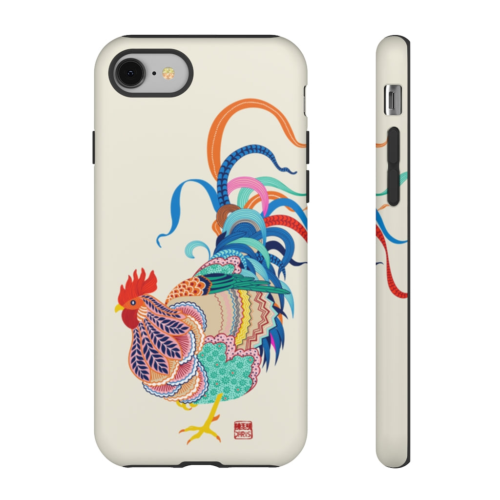 Chinese Zodiac iPhone Case and Chinese Zodiac Samsung Phone Cover featuring 12 Chinese Zodiac Animals. Impact resistant tough Chinese Astrology mobile phone case. Supports wireless charging. Designer mobile phone case made in the USA.