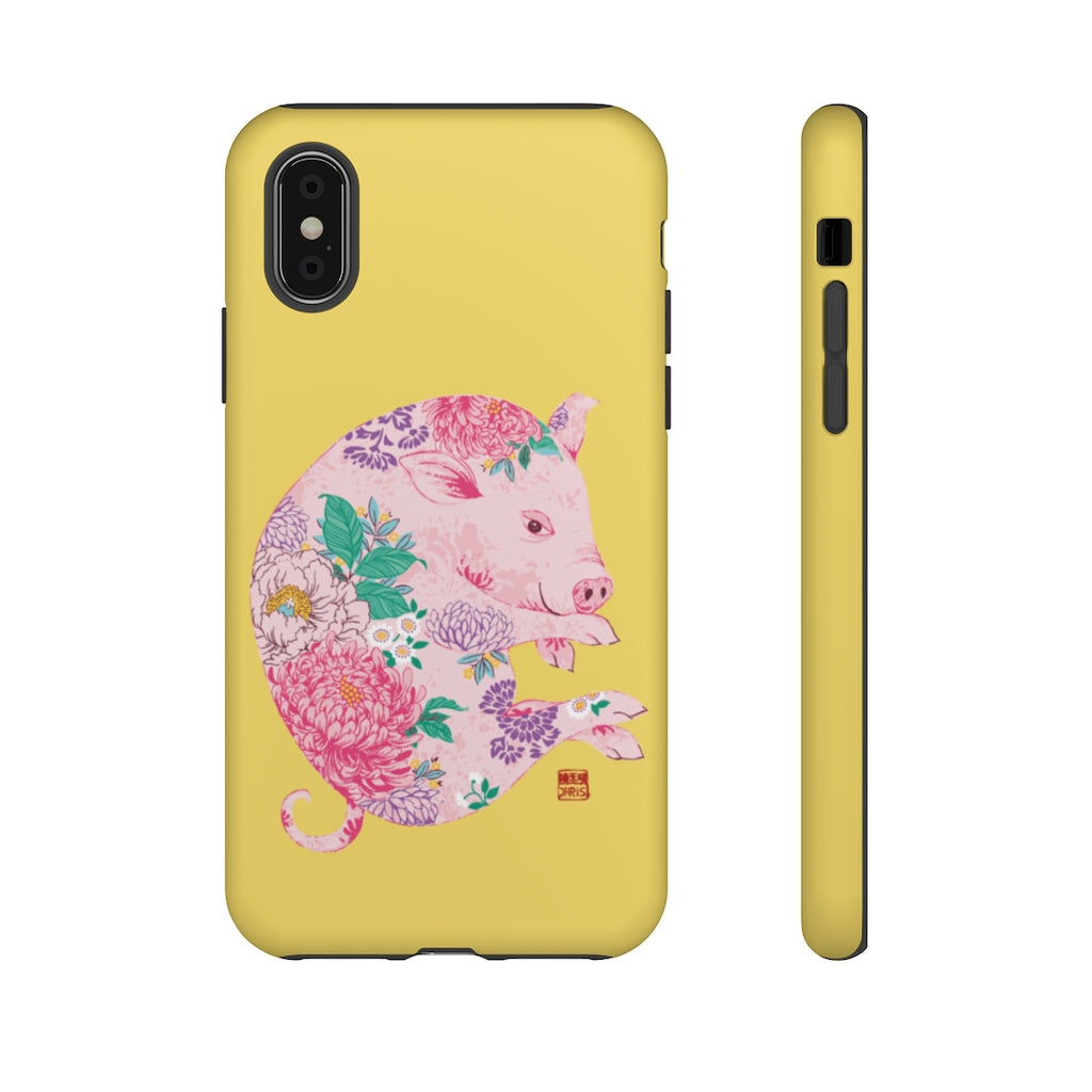 Chinese Zodiac iPhone Case and Chinese Zodiac Samsung Phone Cover featuring 12 Chinese Zodiac Animals. Impact resistant tough Chinese Astrology mobile phone case. Supports wireless charging. Designer mobile phone case made in the USA.