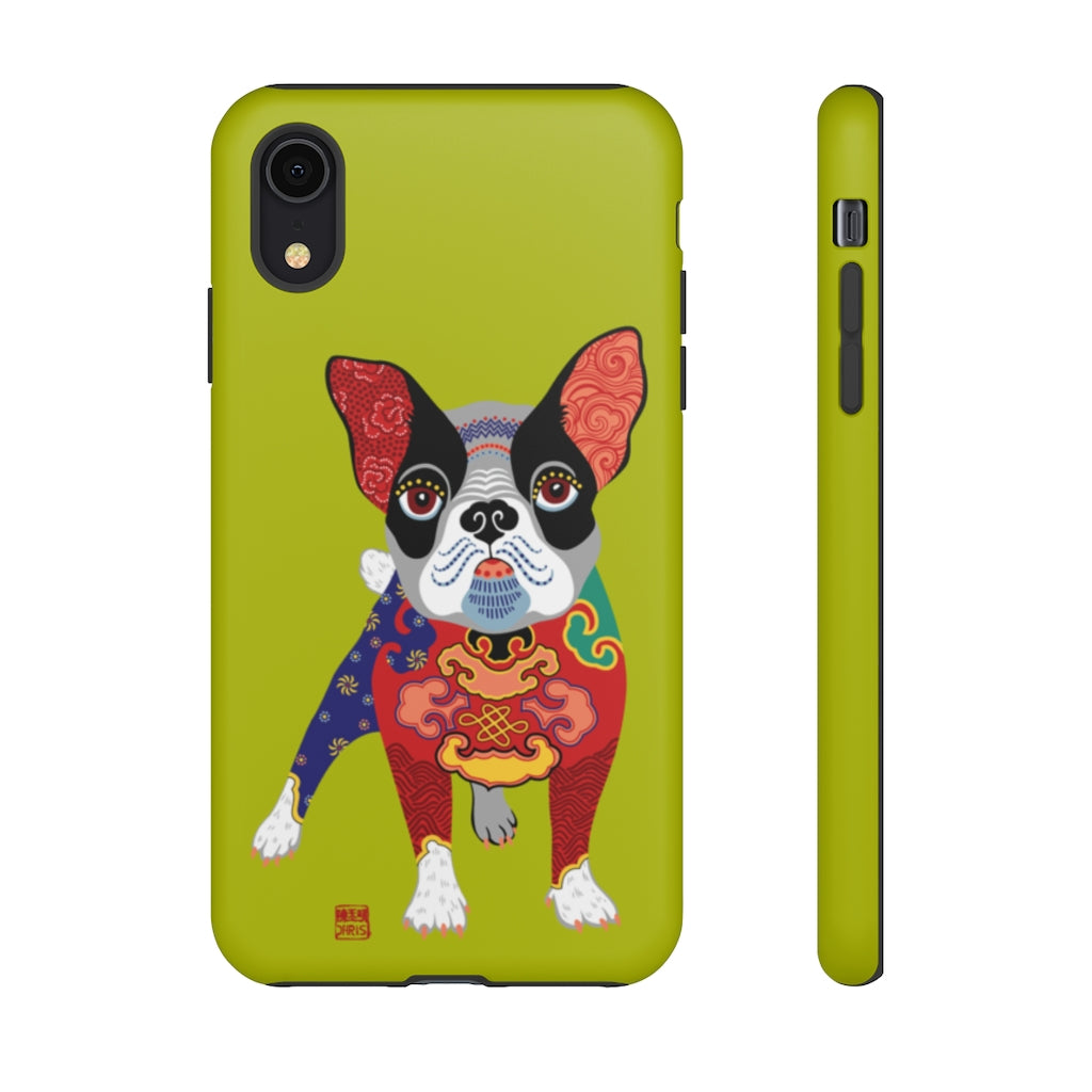 Chinese Zodiac iPhone Case and Chinese Zodiac Samsung Phone Cover featuring 12 Chinese Zodiac Animals. Impact resistant tough Chinese Astrology mobile phone case. Supports wireless charging. Designer mobile phone case made in the USA.