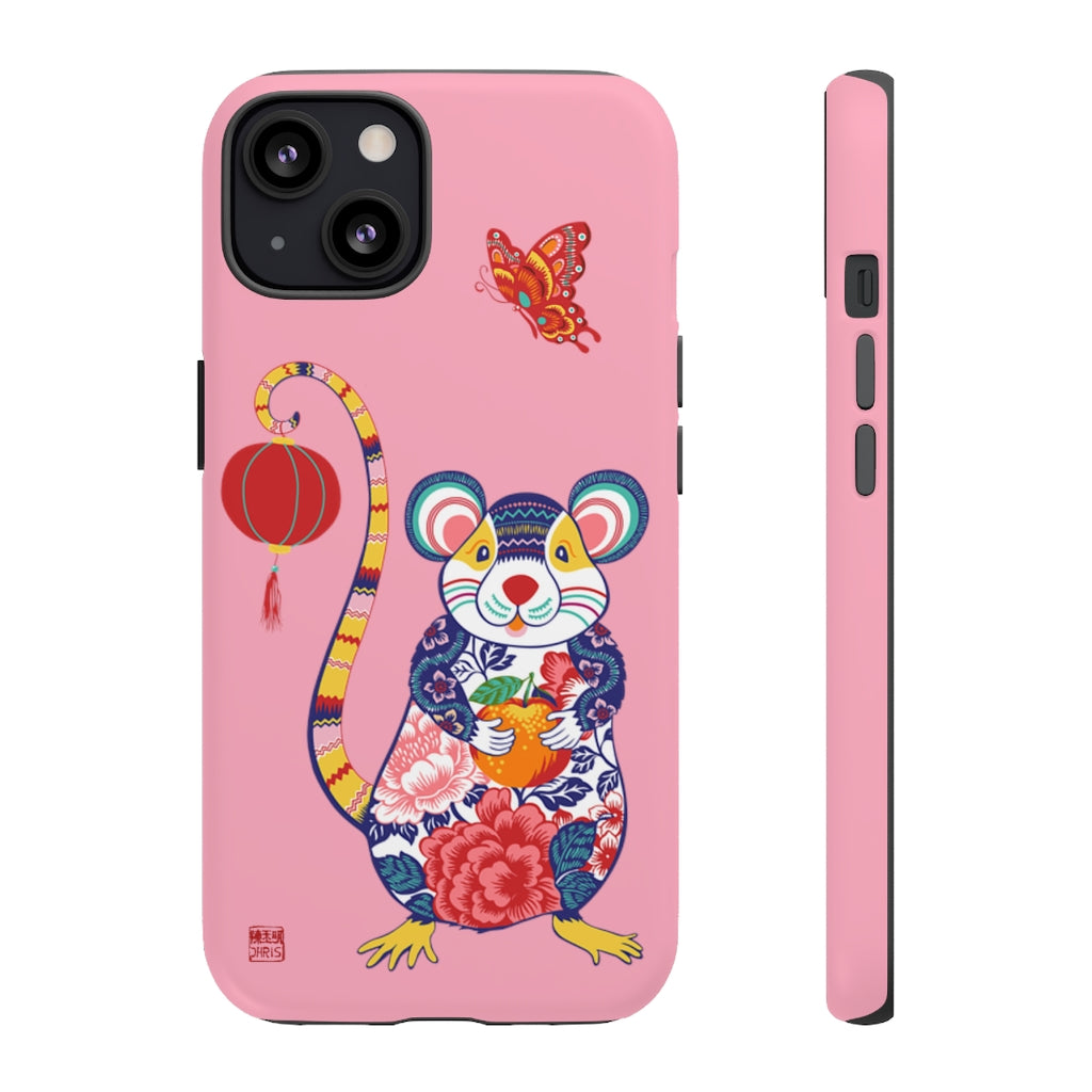 Chinese Zodiac iPhone Case and Chinese Zodiac Samsung Phone Cover featuring 12 Chinese Zodiac Animals. Impact resistant tough Chinese Astrology mobile phone case. Supports wireless charging. Designer mobile phone case made in the USA.