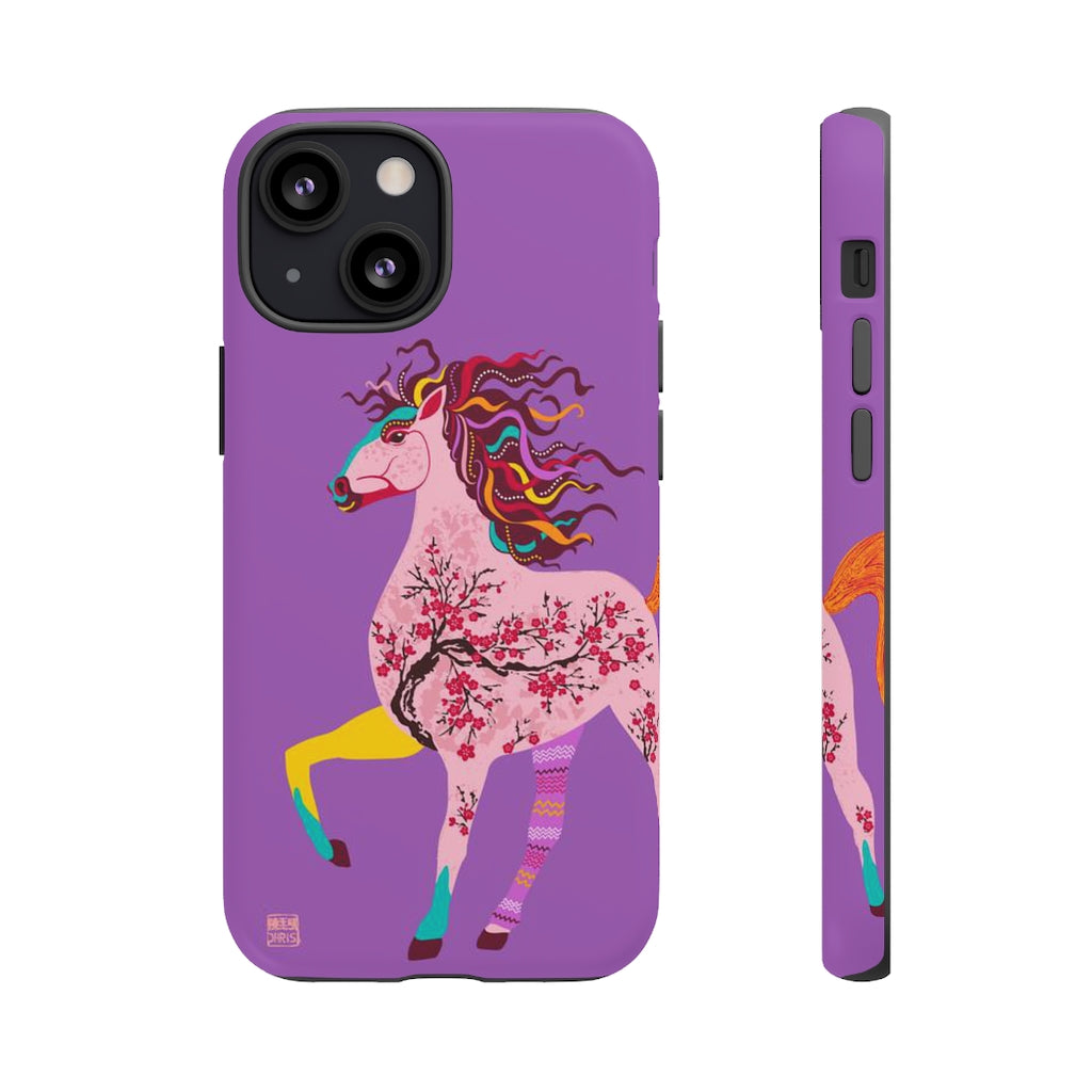 Chinese Zodiac iPhone Case and Chinese Zodiac Samsung Phone Cover featuring 12 Chinese Zodiac Animals. Impact resistant tough Chinese Astrology mobile phone case. Supports wireless charging. Designer mobile phone case made in the USA.