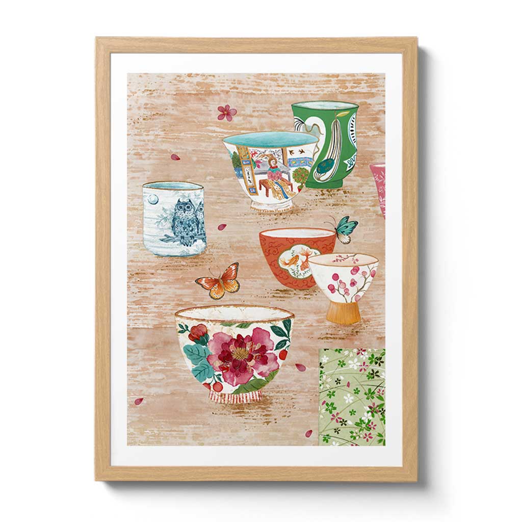Tea Fine Art Print by Artist Chris Chun