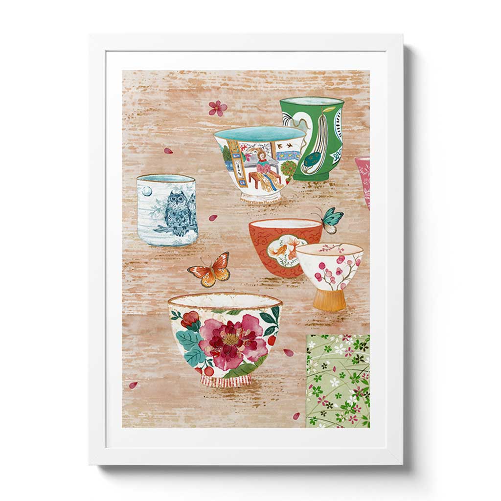 Tea Fine Art Print by Artist Chris Chun