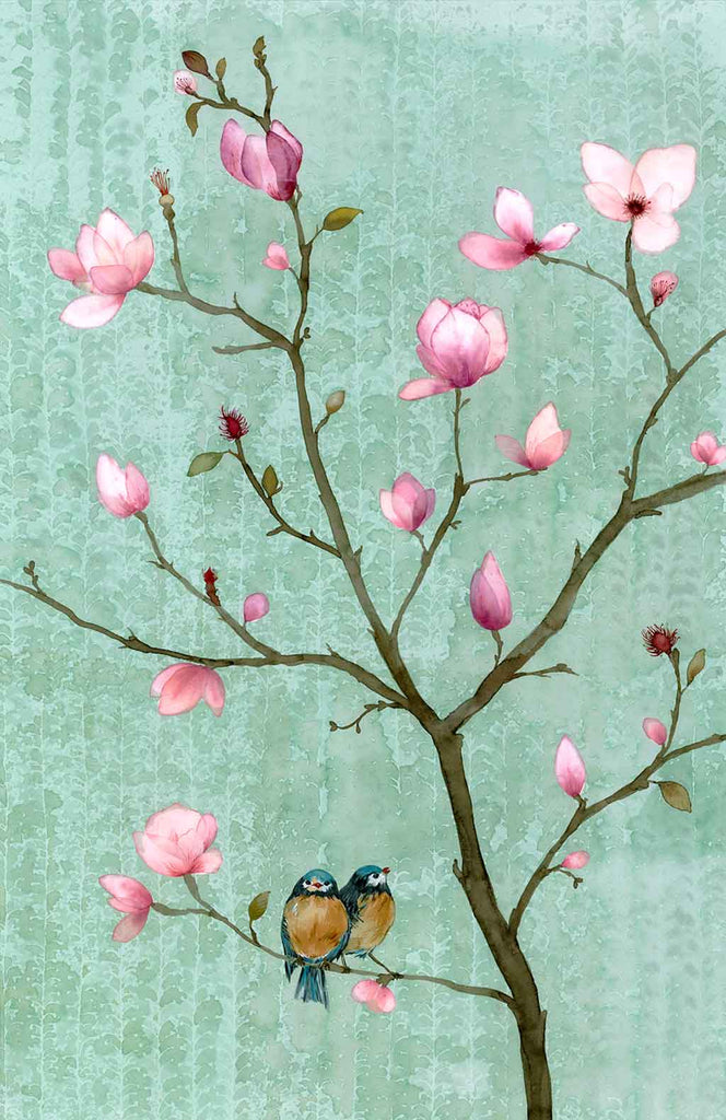 Magnolia Moment Fine Art Print by Artist Chris Chun