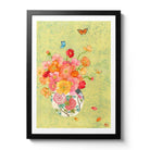 Poppy Vase Fine Art Print by Artist Chris Chun