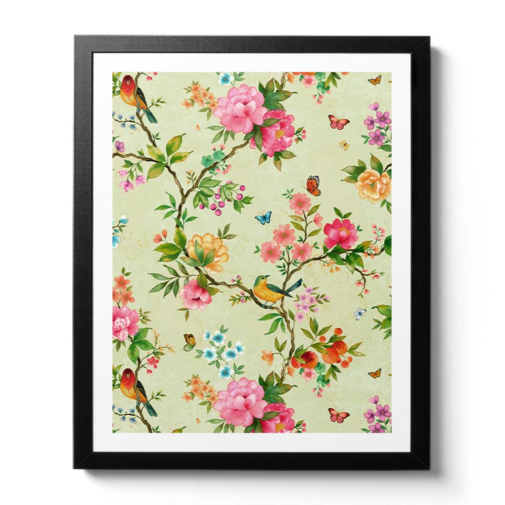 Chinoiserie inspired Fine Art Prints and Wall Art by Artist Chris Chun. 