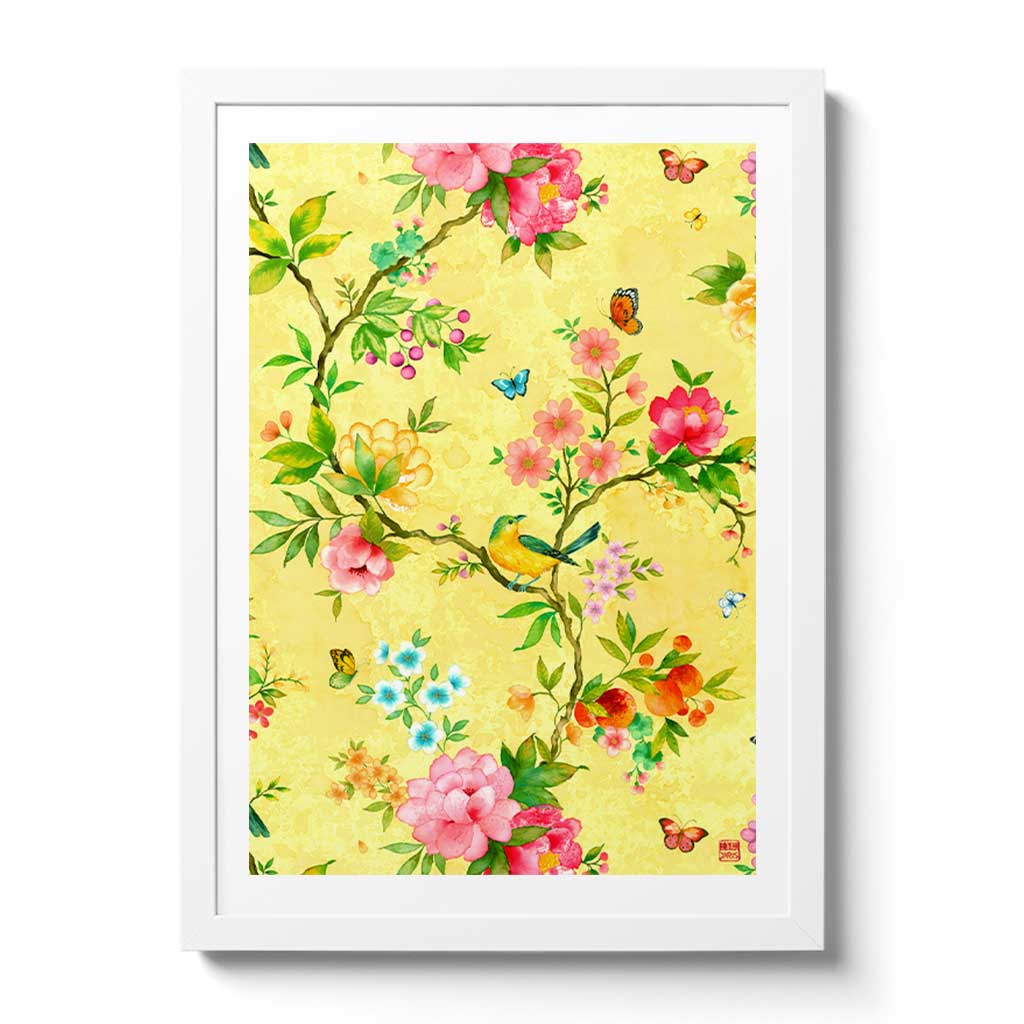 Chinoiserie inspired Fine Art Prints and Wall Art by Artist Chris Chun. 