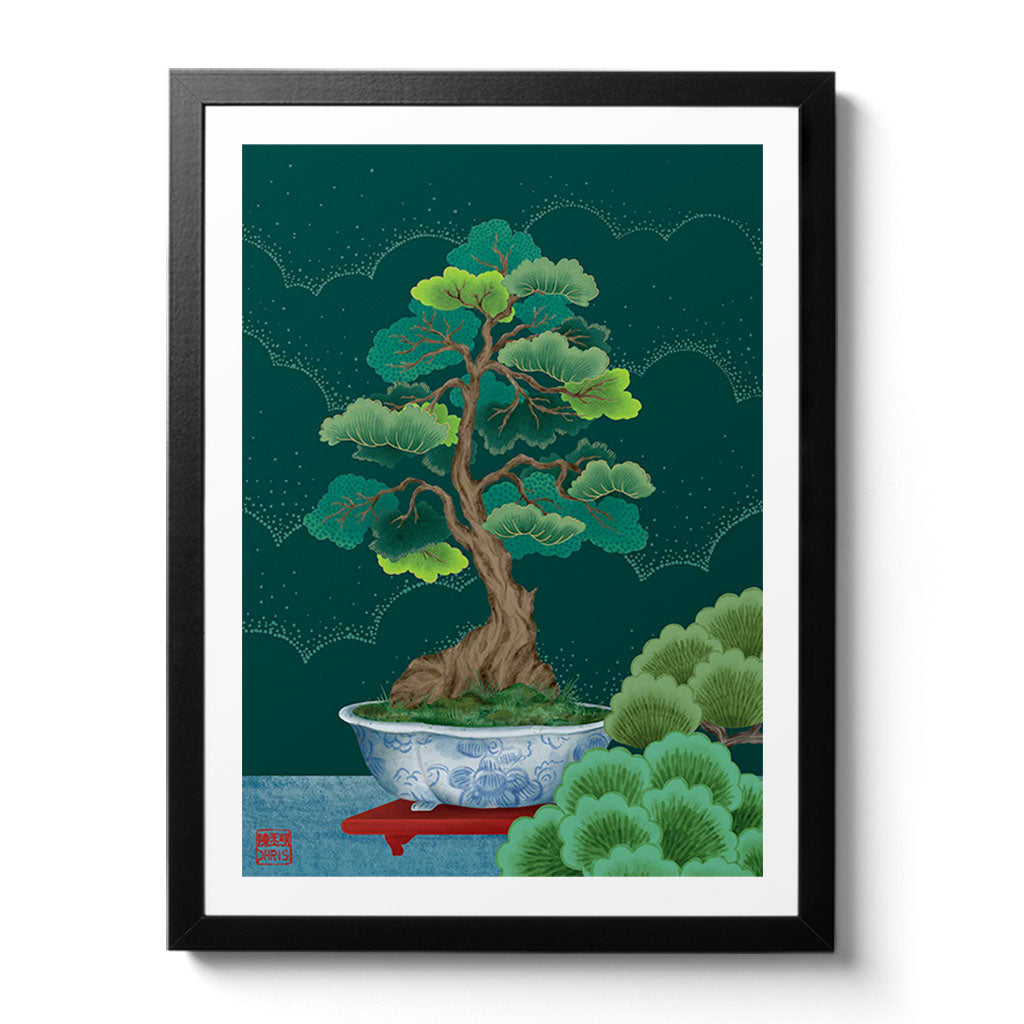 Bonsai Indochine Fine Art Print by Artist Chris Chun