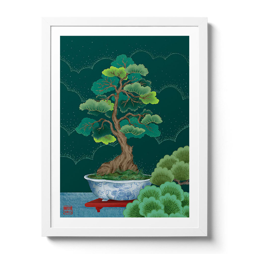 Bonsai Indochine Fine Art Print by Artist Chris Chun