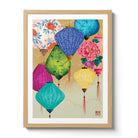 Lanterns Indochine Fine Art Print by Artist Chris Chun