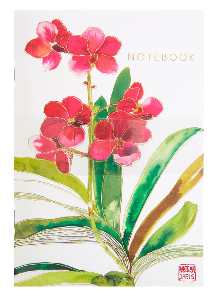 Orchid Notebook by Artist Chris Chun