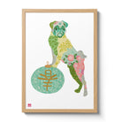 Earth Dog is a special artwork created by Australian Chinese Artist Chris Chun to commemorate 2018 Year of the Earth Dog.