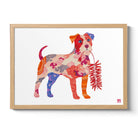 Fire Dog is a special fine art print created by Australian Chinese Artist Chris Chun to celebrate 2018 Year of the Dog.  Available in framed/ unframed. Made in Australia.