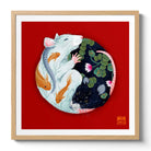 Yin and Yang Water. Chinese Zodiac Rat Art created by Australian Chinese artist Chris Chun.  Edit alt text