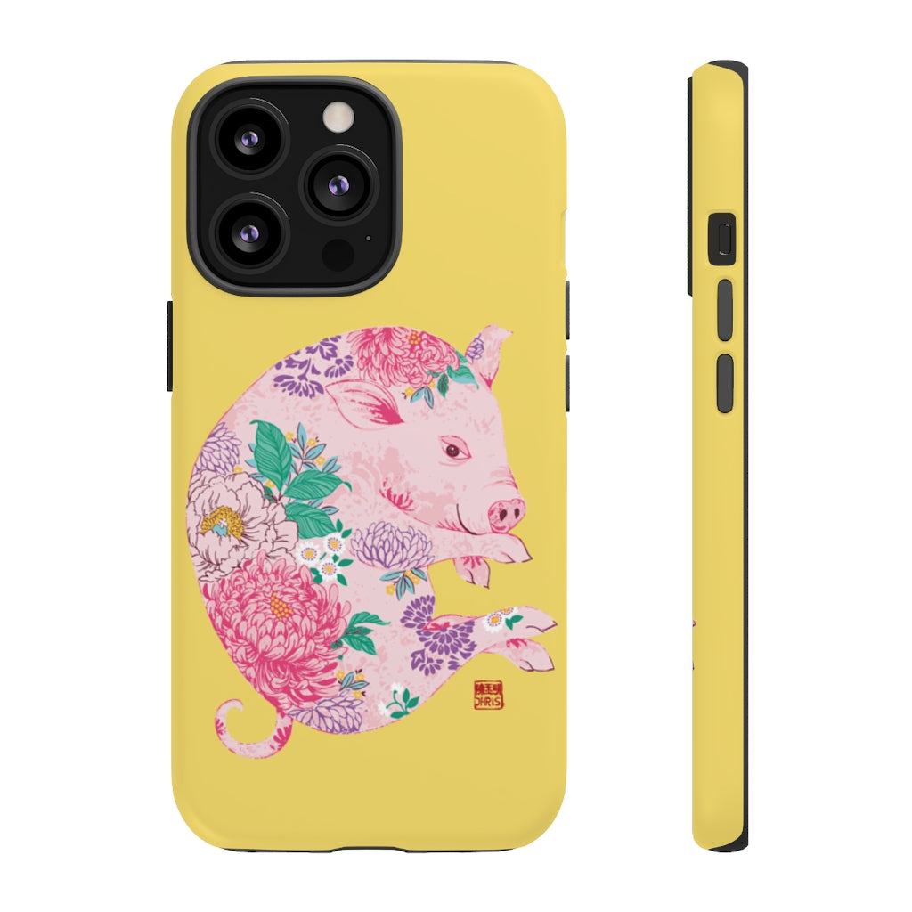 Chinese Zodiac iPhone Case and Chinese Zodiac Samsung Phone Cover featuring 12 Chinese Zodiac Animals. Impact resistant tough Chinese Astrology mobile phone case. Supports wireless charging. Designer mobile phone case made in the USA.