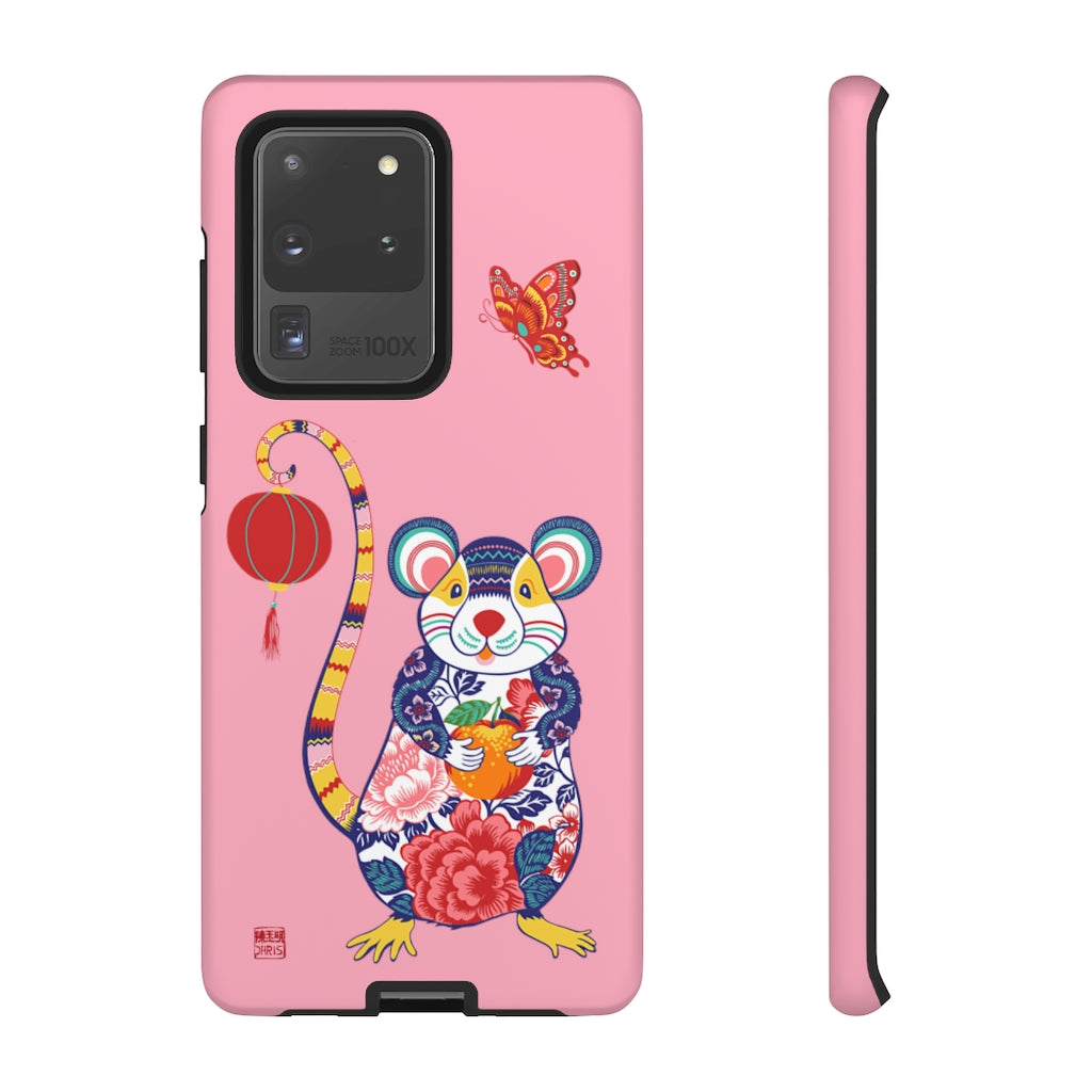 Chinese Zodiac iPhone Case and Chinese Zodiac Samsung Phone Cover featuring 12 Chinese Zodiac Animals. Impact resistant tough Chinese Astrology mobile phone case. Supports wireless charging. Designer mobile phone case made in the USA.