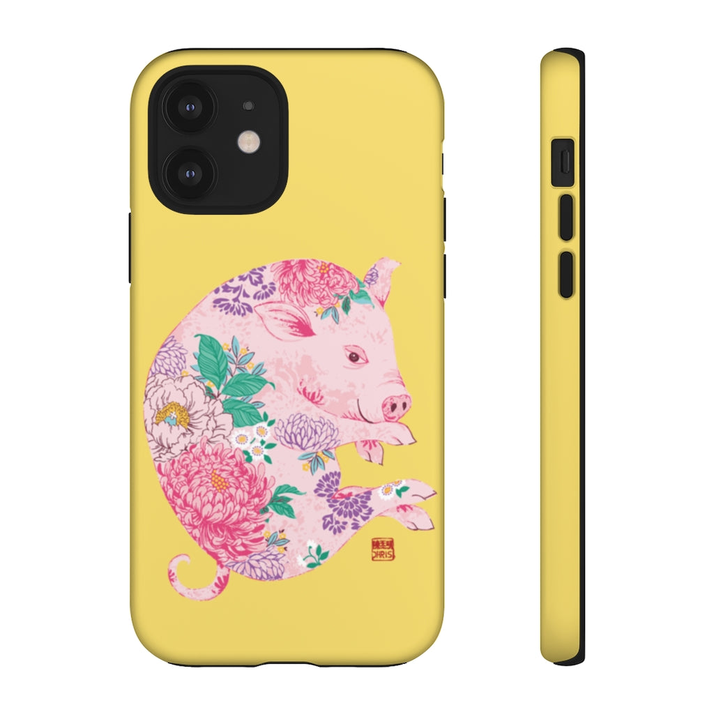 Chinese Zodiac iPhone Case and Chinese Zodiac Samsung Phone Cover featuring 12 Chinese Zodiac Animals. Impact resistant tough Chinese Astrology mobile phone case. Supports wireless charging. Designer mobile phone case made in the USA.